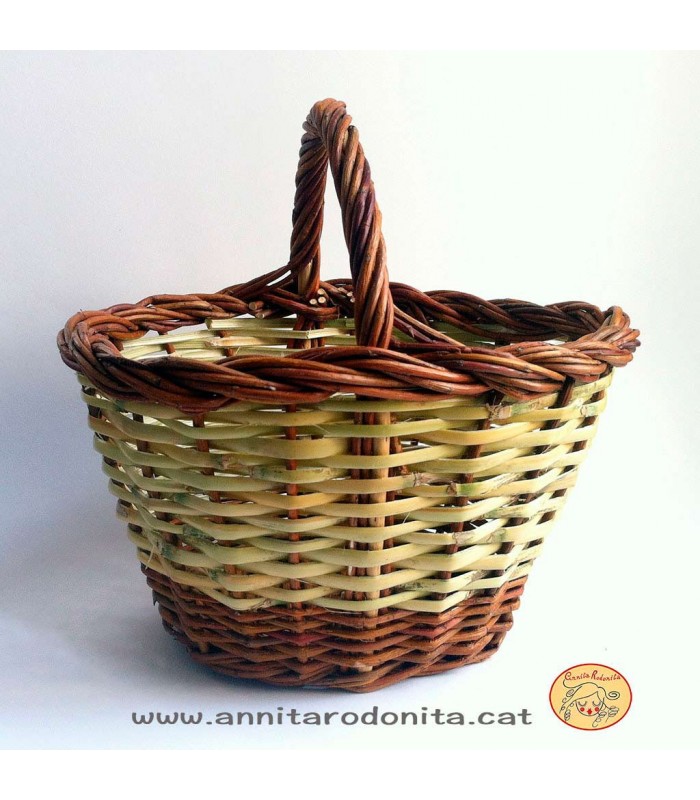 Cistell de vímet mida infantil