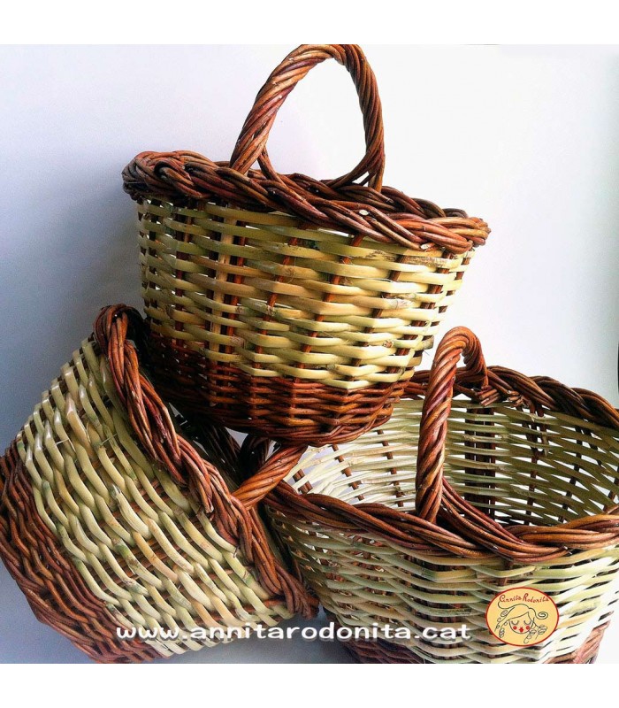 Cistell de vímet mida infantil