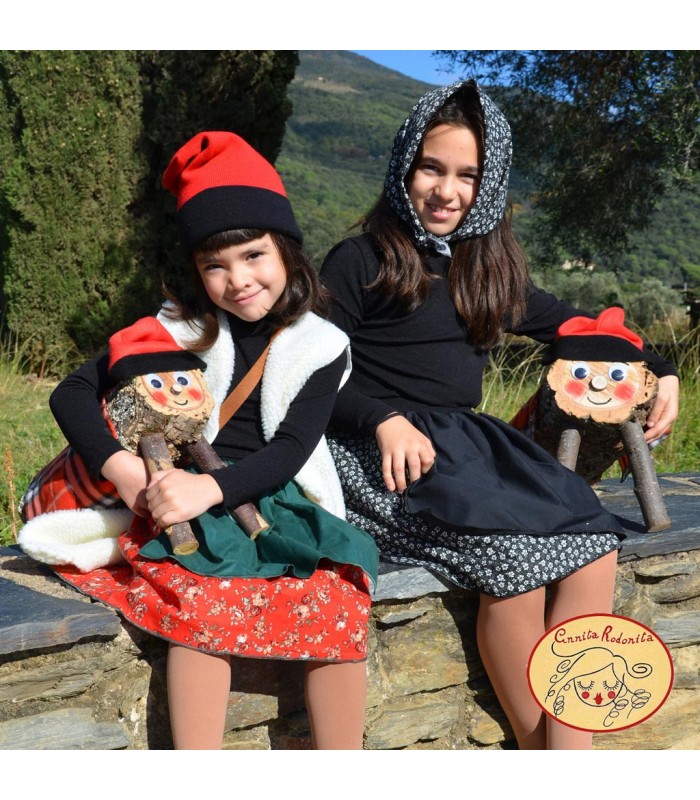 Disfressa de pastora amb escalfadors