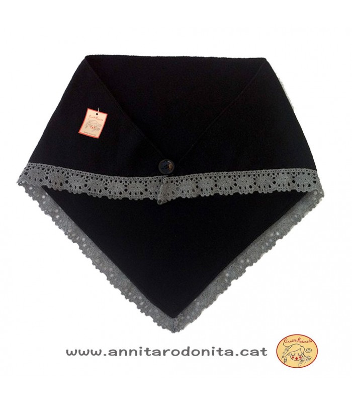 Vestit llarg de castanyera 3 peces. Quadrats