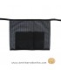 Davantal de castanyer amb butxaca. Estampat negre