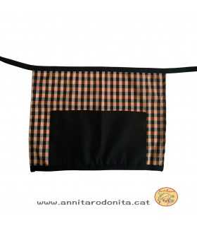 Davantal de castanyer. Estampat farcells