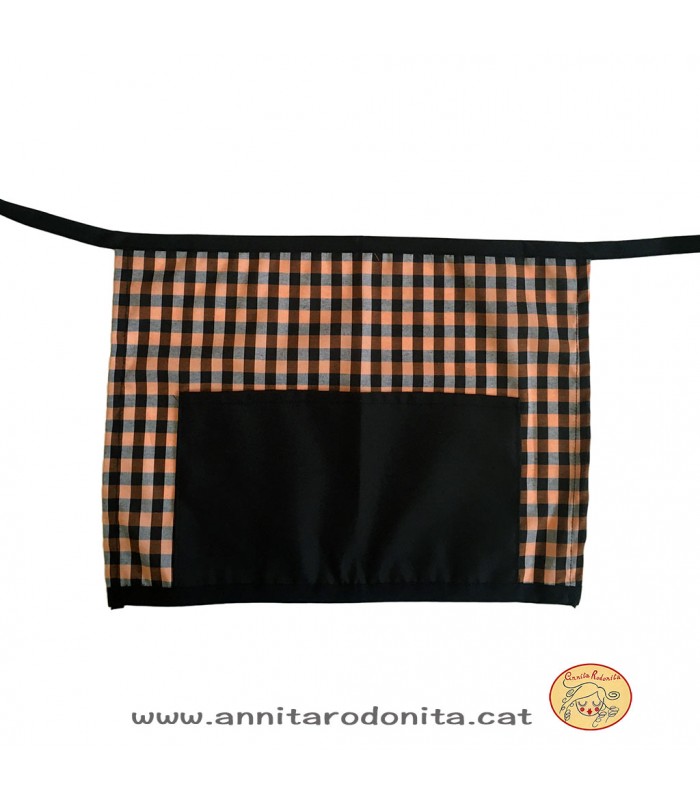 Davantal de castanyer. Estampat farcells