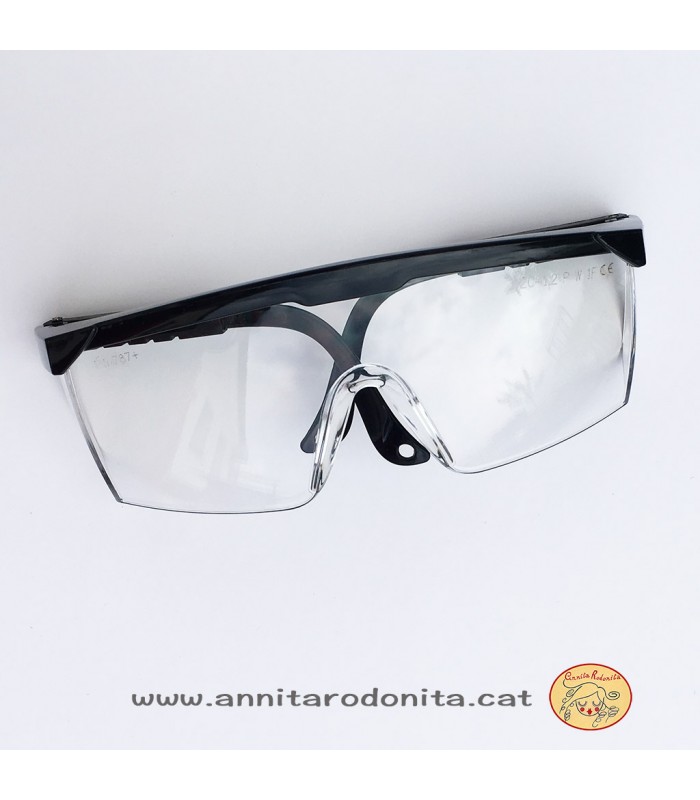 Ulleres de protecció per correfoc amb patilla ajustable