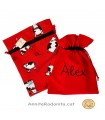 Bosseta esmorzar. Estampat vaques