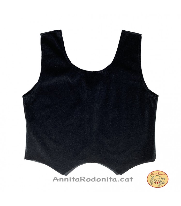 Vestit de catalana amb cosset sense mànigues