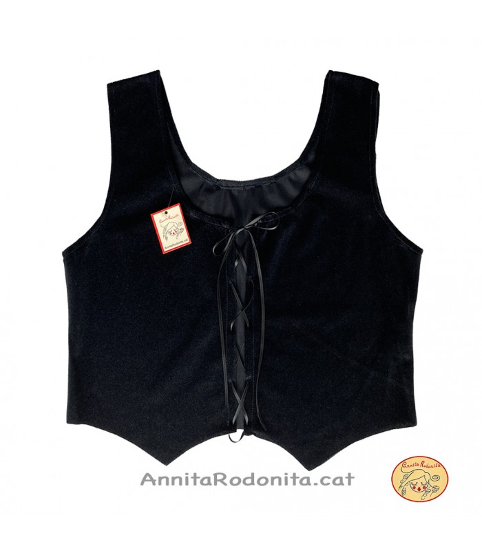 Vestit de catalana amb cosset sense mànigues