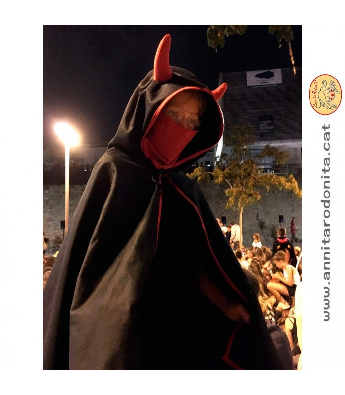 Emplaça't - Capa de diable per correfoc