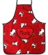 Davantal personalitzat. Estampat vaques
