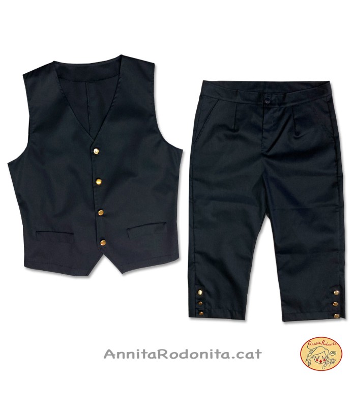 Vestit d'Hereu adult, amb barretina i faixa autèntica