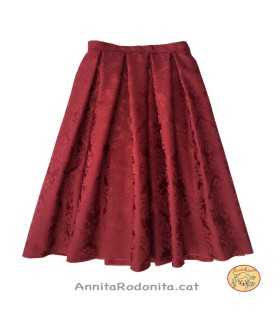 Faldilla pubilla infantil Jacquard