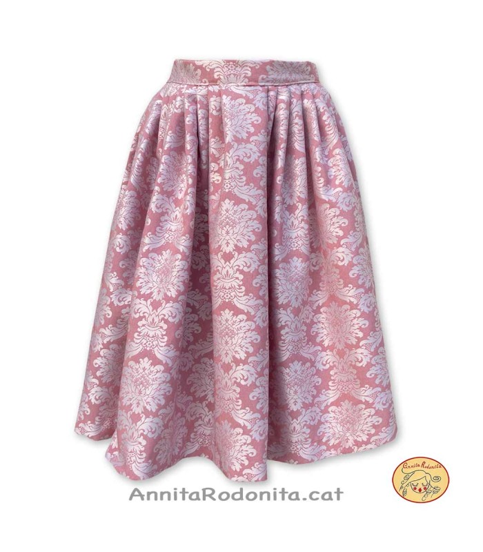 Faldilla pubilla infantil Jacquard