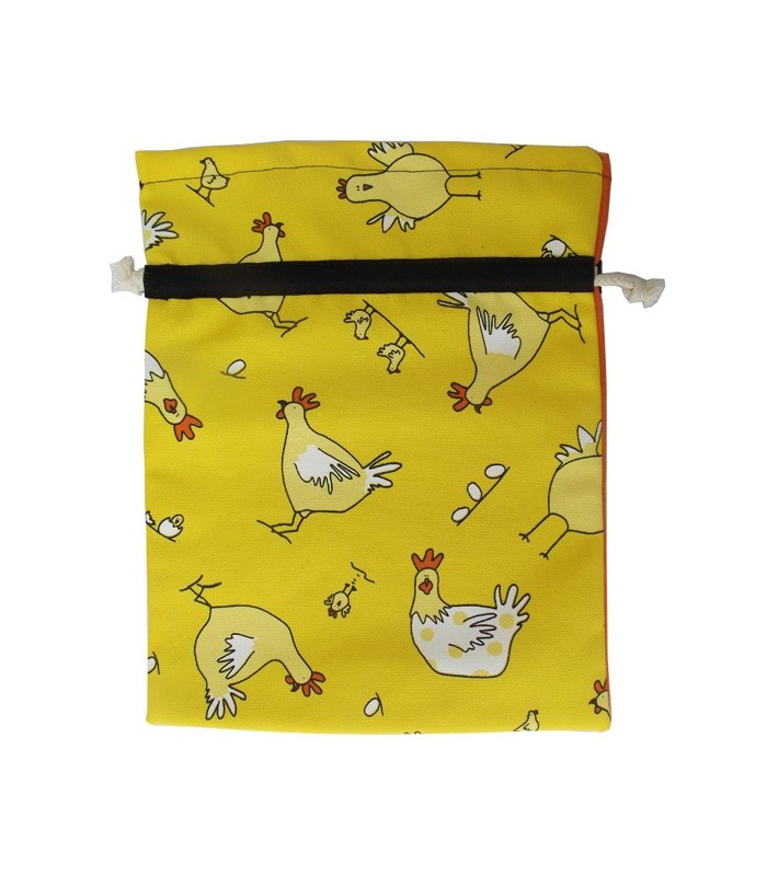 Bosseta esmorzar. Estampat gallinetes