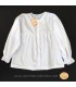 Camisa modernista blanca